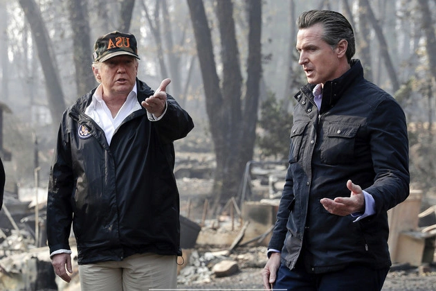 Trump and Newsom’s Tangled History Over Forest Fires: A Political Perspective