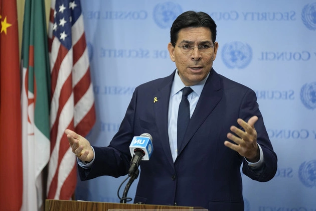 israeli_ambassador_to_the_united_nations_says_palestinians_shouldnt_be_forced_out_of_gaza